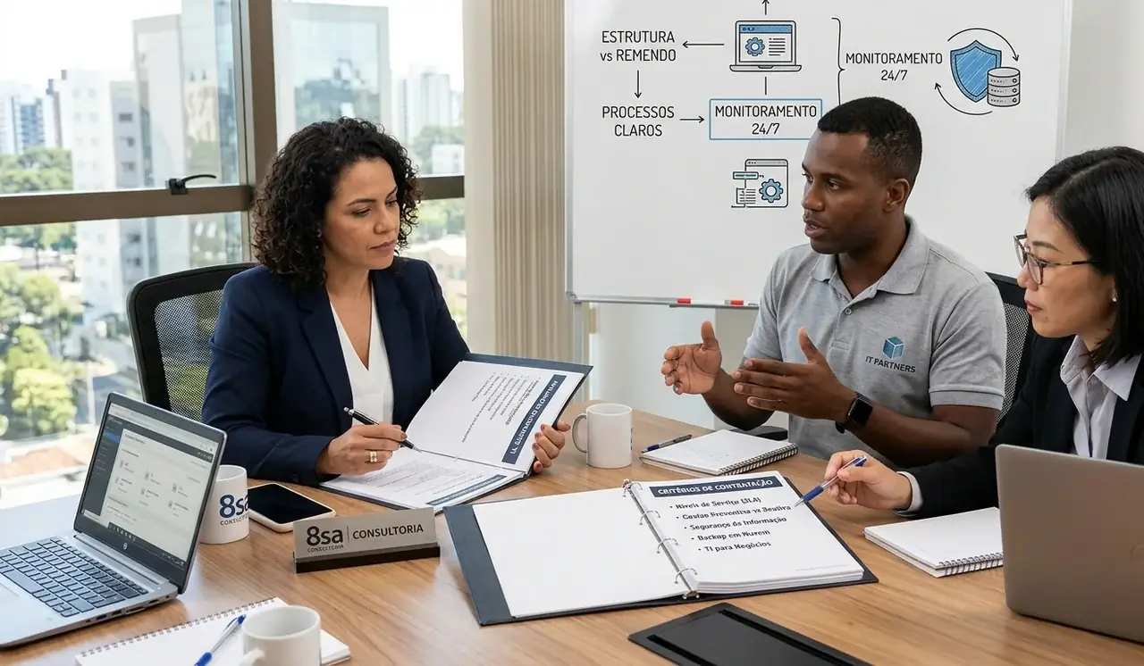 Como contratar suporte de TI para sua empresa