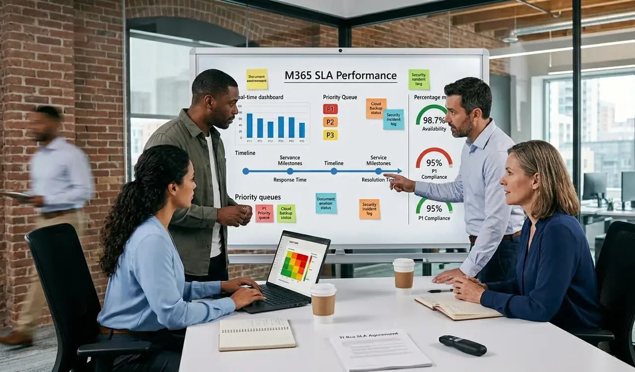 Conteúdo sobre o que e sla da empresa de TI 8sa e suporte de TI para empresas