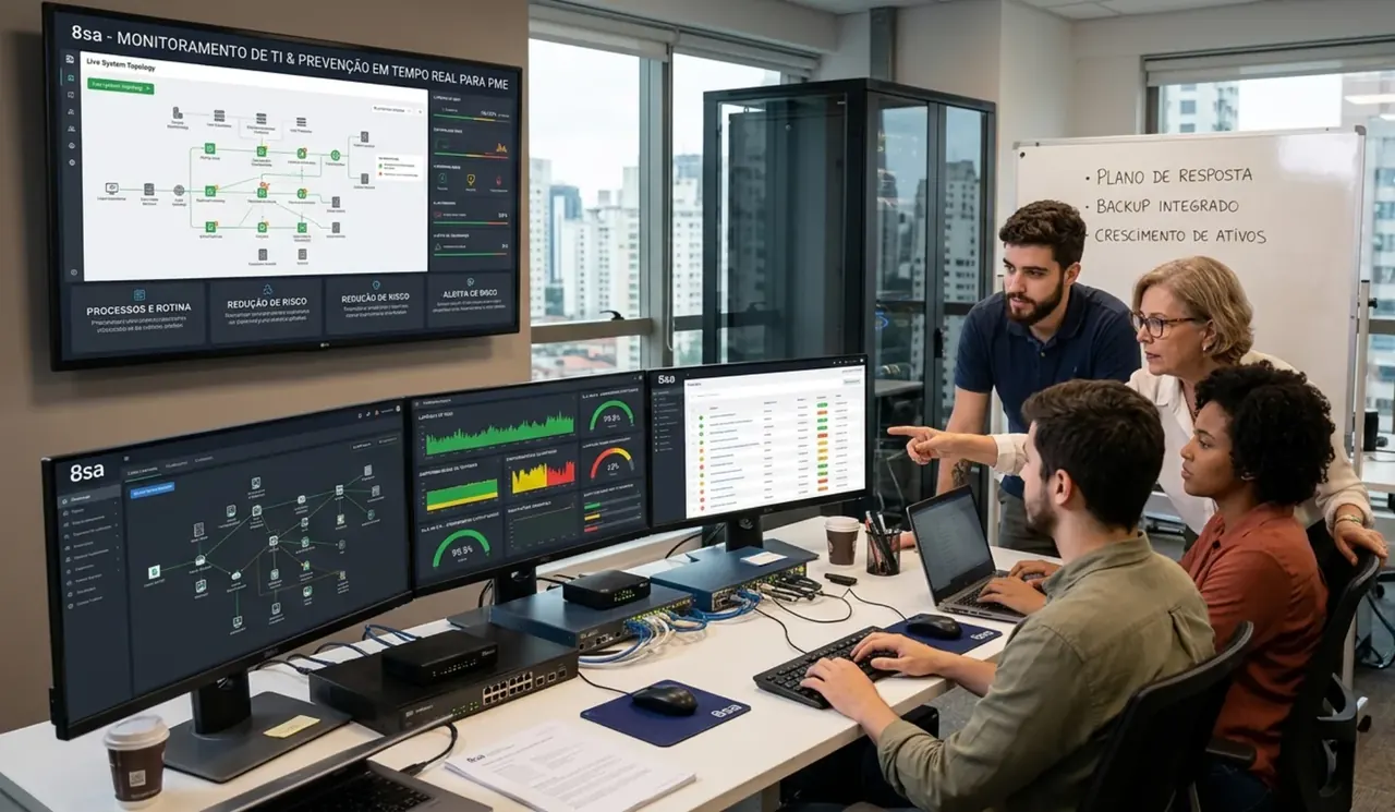 Monitoramento de TI para empresas